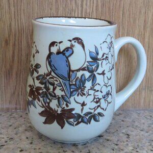 Northcraft Korea Blue Birds MUG Vintage (K624)